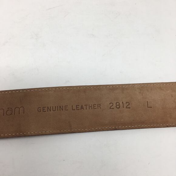 Jennifer Graham Brown Genuine Leather Western Boho Belt Large main image 9
